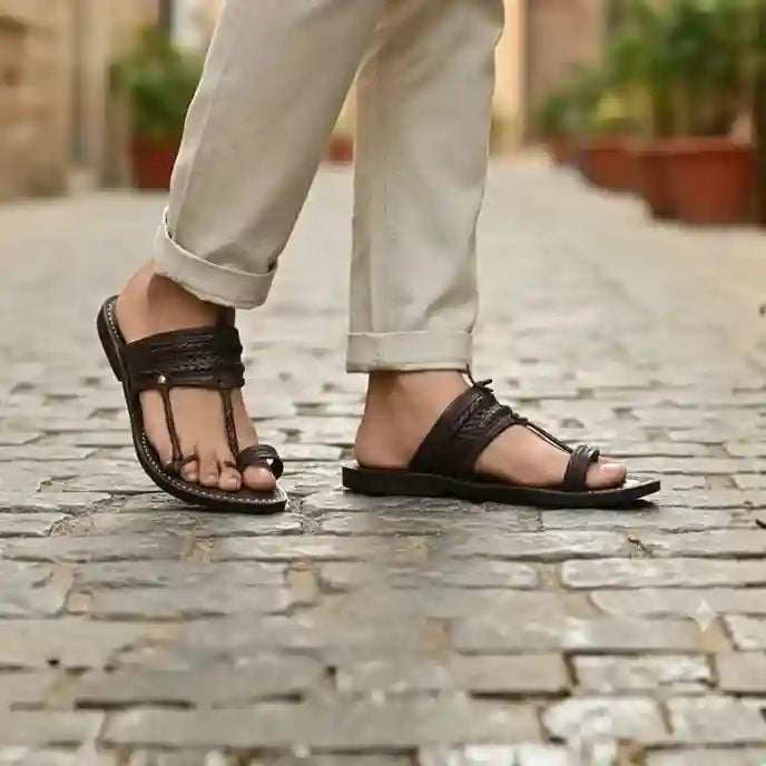 The Double Dark | Kolhapuri Chappal