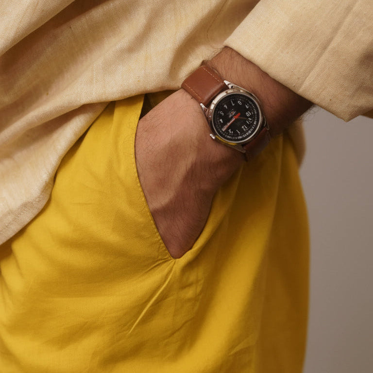 Dhoti Drapers with border for men