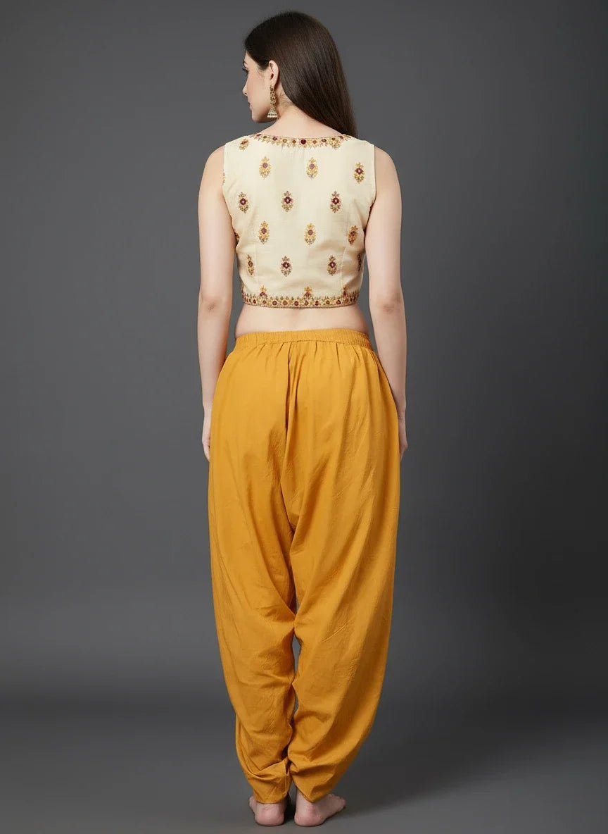 Dhoti Drapers with Border for Women